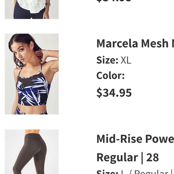 Fabletics Midi Bra - Picture 4 of 4